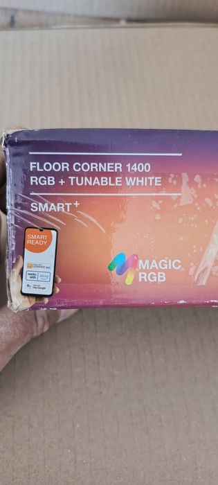 Lampa podłogowa narożnikowa Led