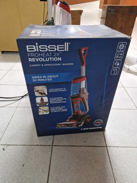 Aspirador Lava e Aspira Bissell Pro Heat 2X Revolution