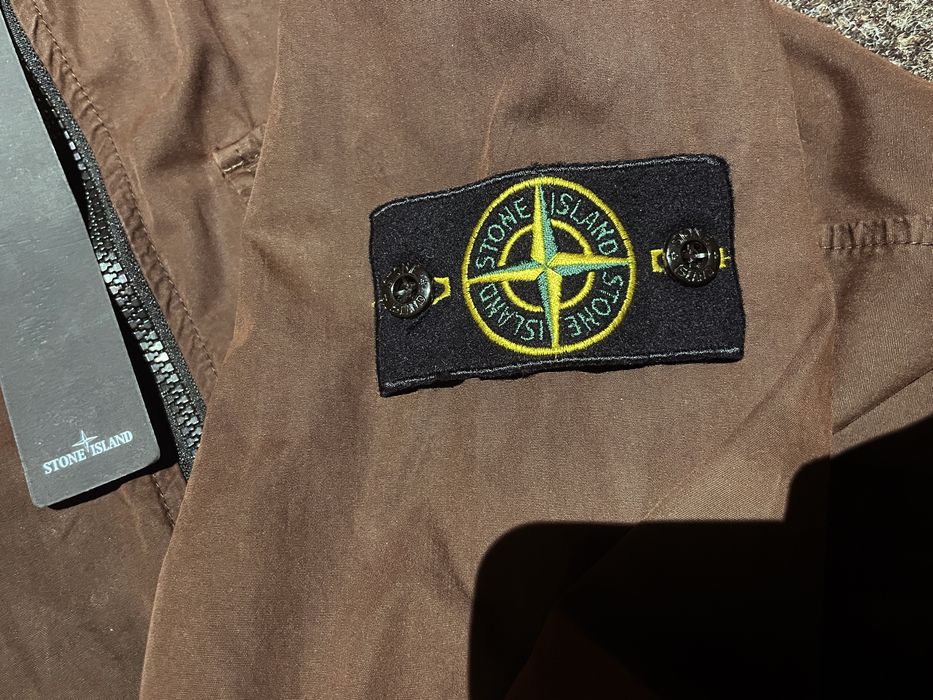 Оригінальна чоловіча куртка Stone Island garment dye