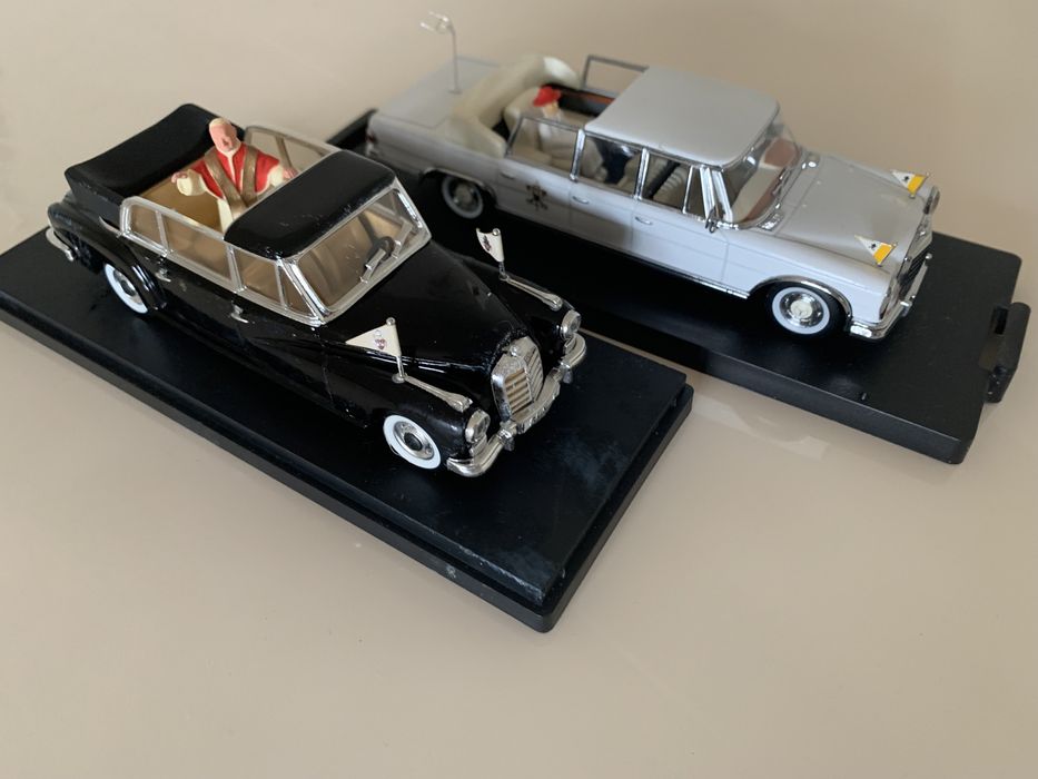 Pope Mercedes Limousine 2 generations  1/43