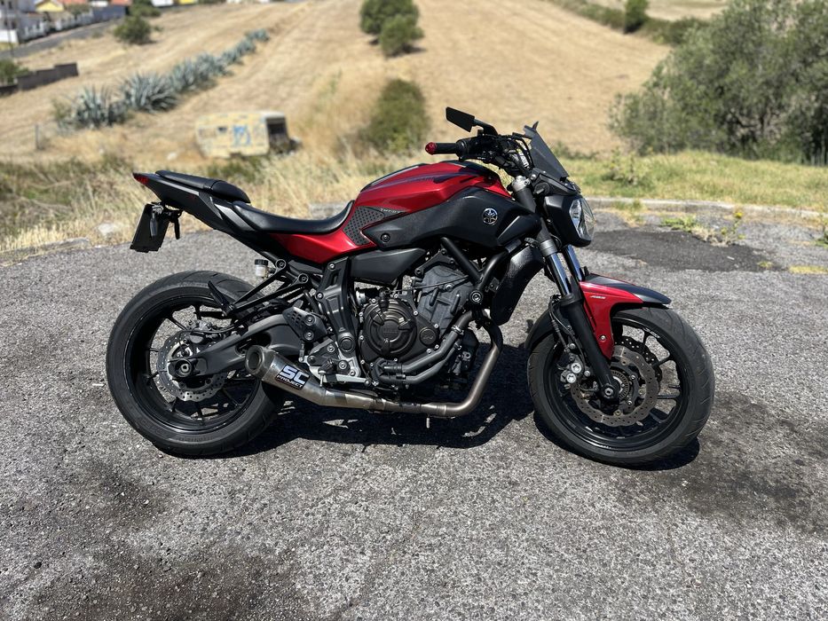 Yamaha MT 07 - 35kW – Carta A2