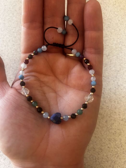 Bransoletka z kamieni naturalnych