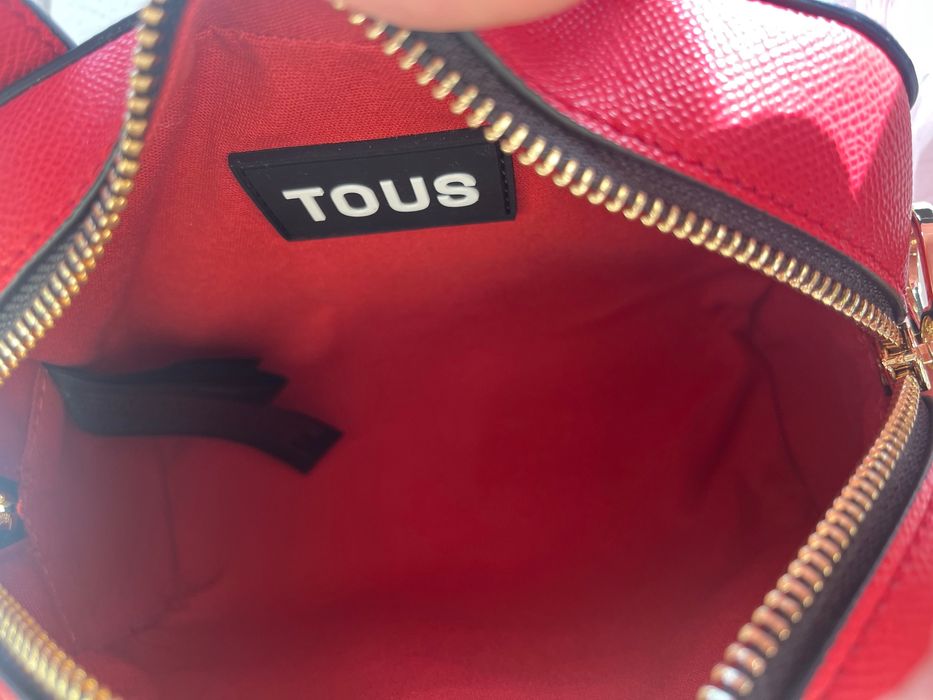 Mala de Mão/Crossbody Pequena T La Rue New vermelho - Tous