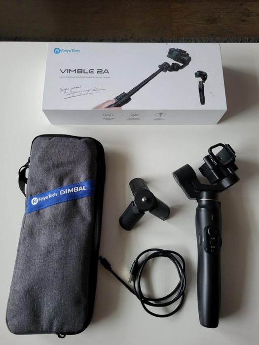 Gimbal FeiyuTech Vimble 2a do kamer sportowych GoPro 7