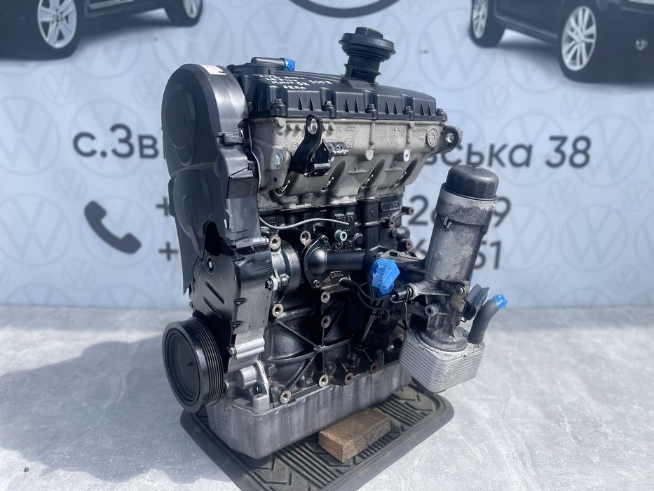 Мотор 1.9 tdi ASZ 96KW Гольф 4 Пассат Б5 двигун 1.9 тді  Golf 4 Bora Passat b5 двигатель