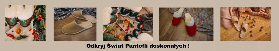 Kapcie Damskie SKÓRA NATURALNA Pantofle Wygodne POLSKIE na KOTURNIE