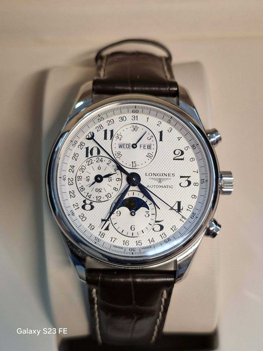 Longines Master Collection Chronograph full set Ref : L2.7734783  JUBITOM