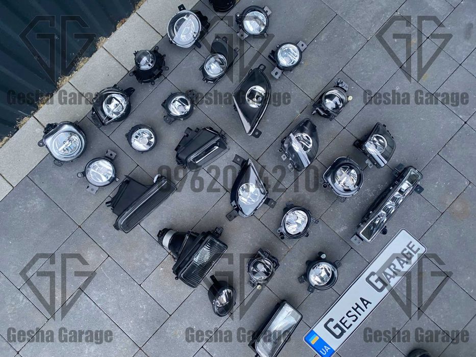 Противотуманные фары ПТФ BMW БМВ F01F10F15F30G12G30G20G01G02E34E36E38