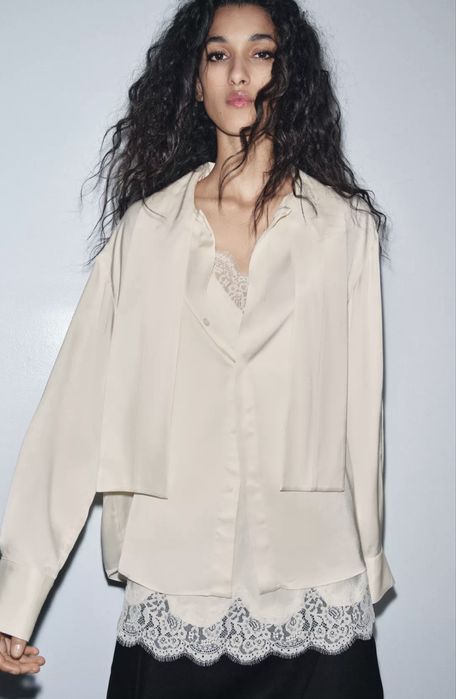 Блузка Zara лимитированная коллекция