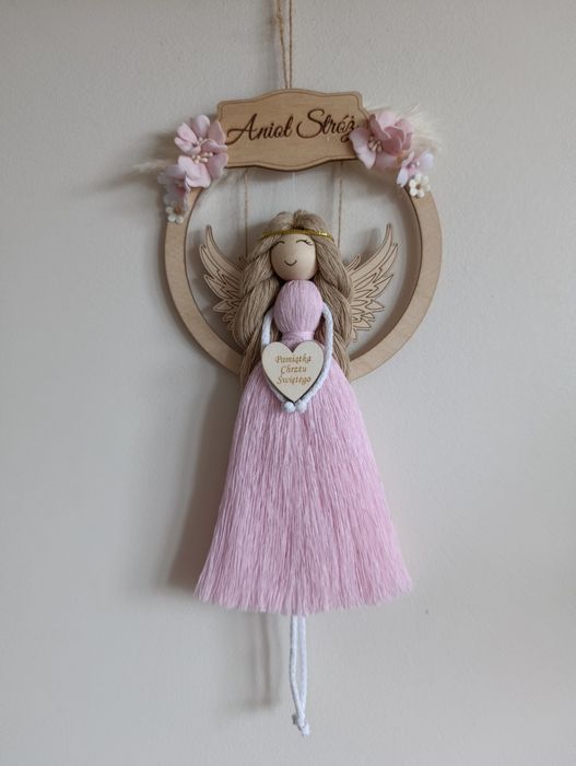 Anioł Stróż jako pamiątka  Chrztu  Świętego