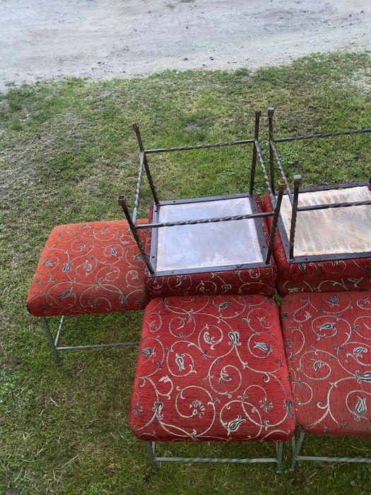 Vintage Zelazne krzesła