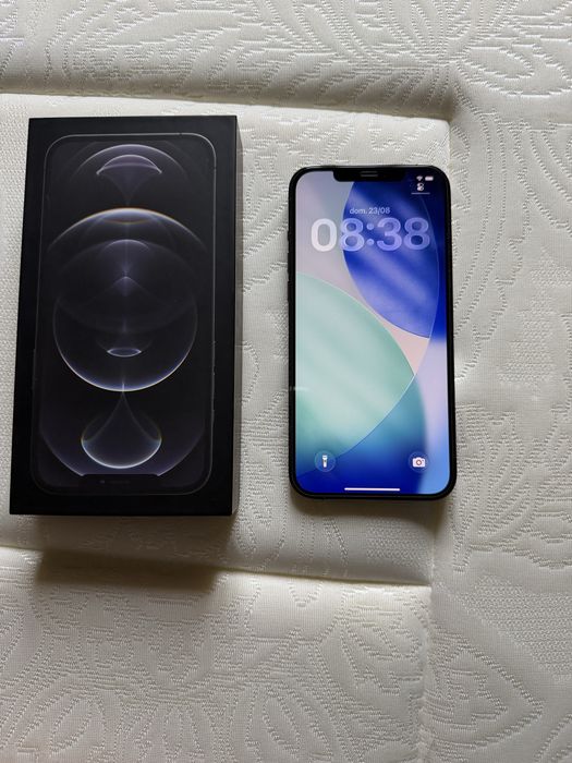 iPhone 12 Pro Max 128GB Preto — Muito bom estado