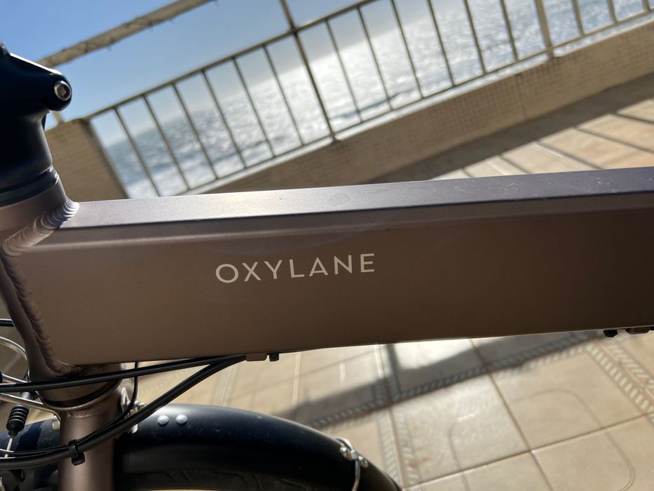 Oxylane foldable electric bicycle large size L