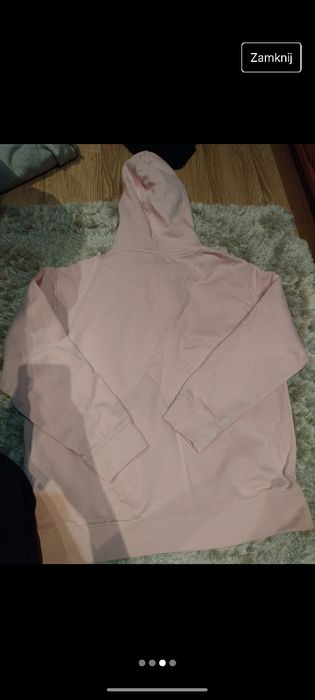 Bluza z kapturem H&M różowa