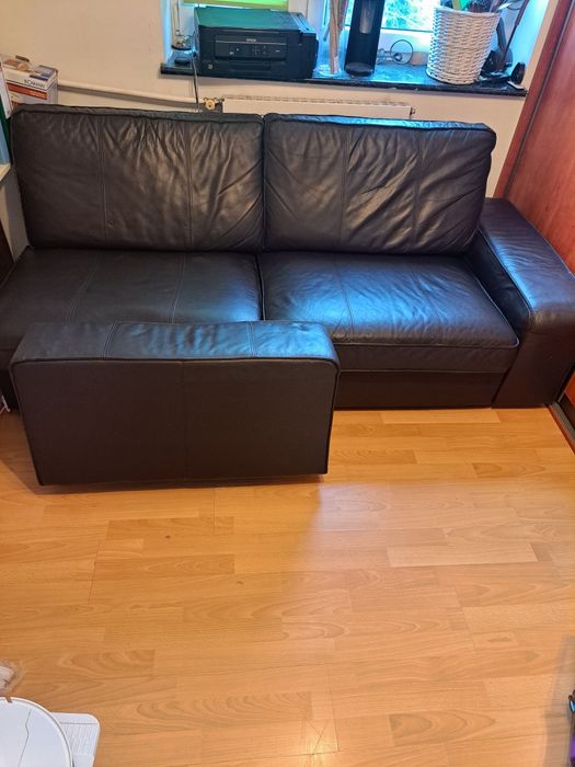 Sofa skórzana ikea Kivik