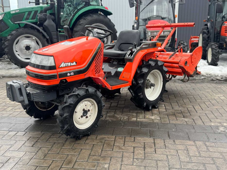 Японський трактор/мінітрактор KUBOTA ASTE13!13к.с.!4х4!ФРЕЗА!мінітрак