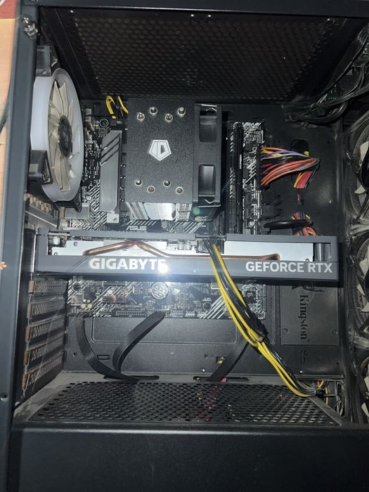 Матернская плата Prime B460M в сборе с процессором и оперативкой