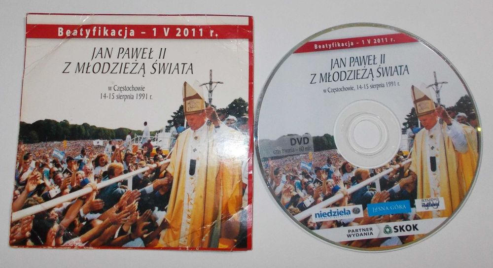 Jan Paweł II z Młodzieżą Świata DVD (Jasna Góra)