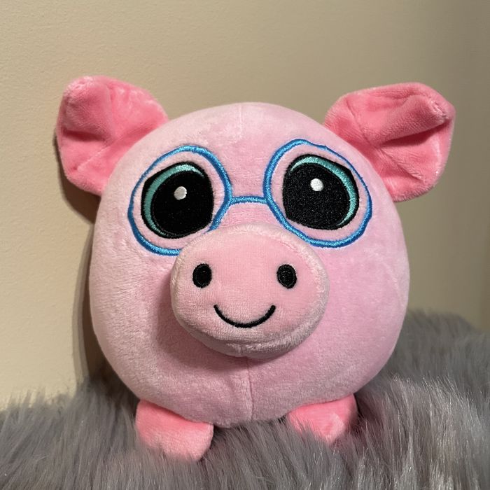 Maskotka różowa świnka świnia pig przytulanka pluszak