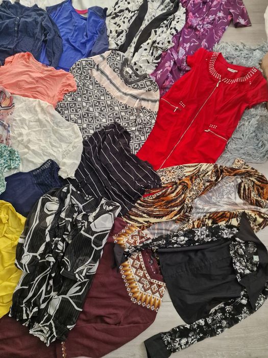 Ogromna Paka Ubrań Damskich Duży Rozmiar