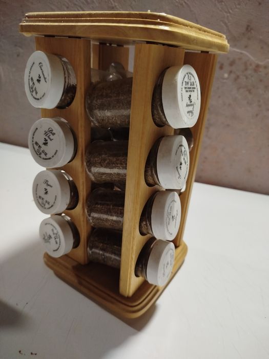 Органайзер з спеціями поворотний 16 баночок Spice 360°