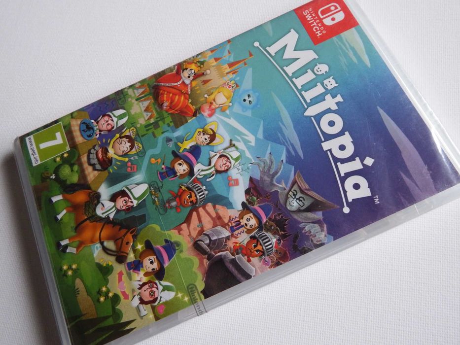 GRA Nintendo SWITCH Miitopia rewelacyjna dla dzieci ! NOWA folia