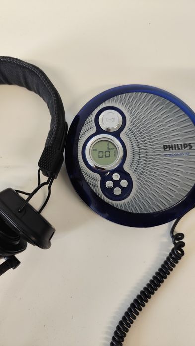 Портативный CD плеер PHILIPS AX2401 ESP дисковий Філіпс програвач