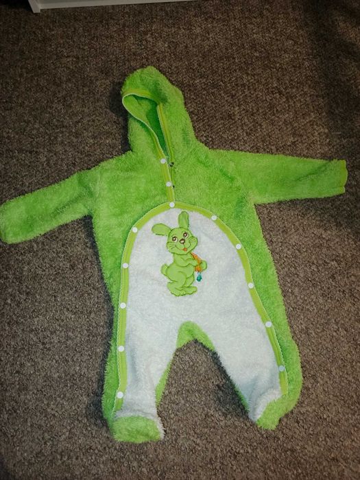 Теплий махровий чоловічок 62