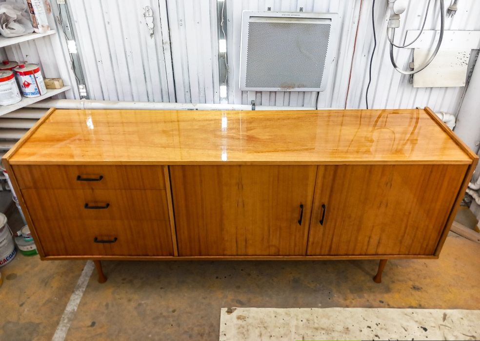 Komoda, sideboard M. Grabiński PRL RETRO VINTAGE