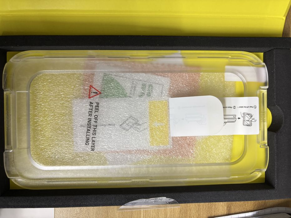 screen protector Pelicula protectora para iphone 14 plus com adaptador