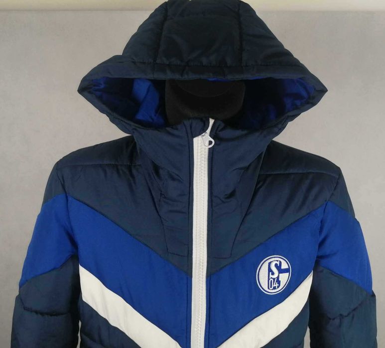 FC SCHALKE 04 Official Kurtka Męska Zimowa M Oryginalna Super Stan