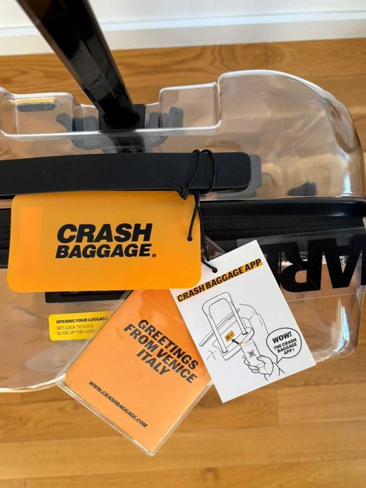 Walizka Crash-Baggage Share M | Przezroczysta | NOWA