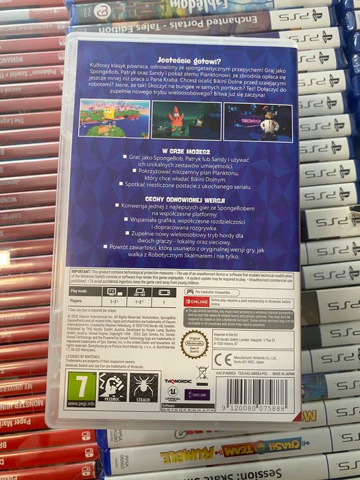 SpongeBob SquarePants: Battle for Bikini Bottom - Rehydrated [Switch]