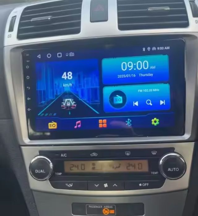 Toyota Avensis T27 + Carplay e Android Auto+ GPS + 4 GB RAM+ 64 GB ROM