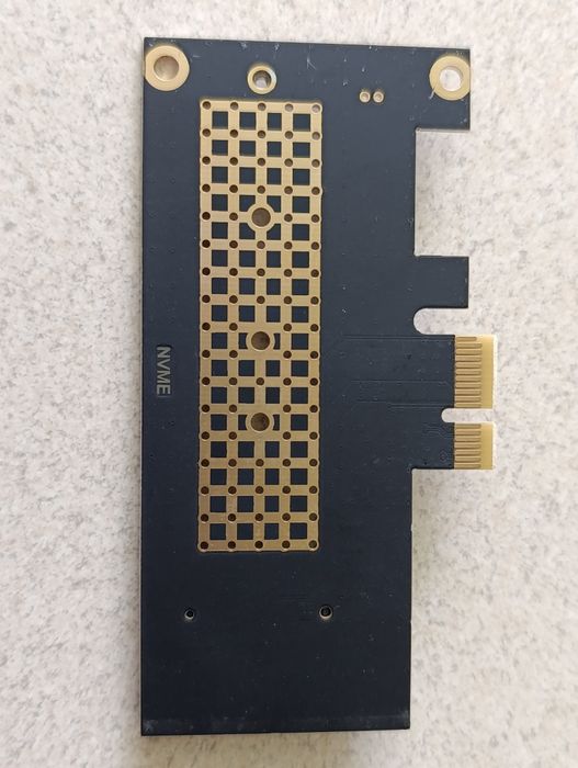 Адаптер для NVMe SSD в ПК