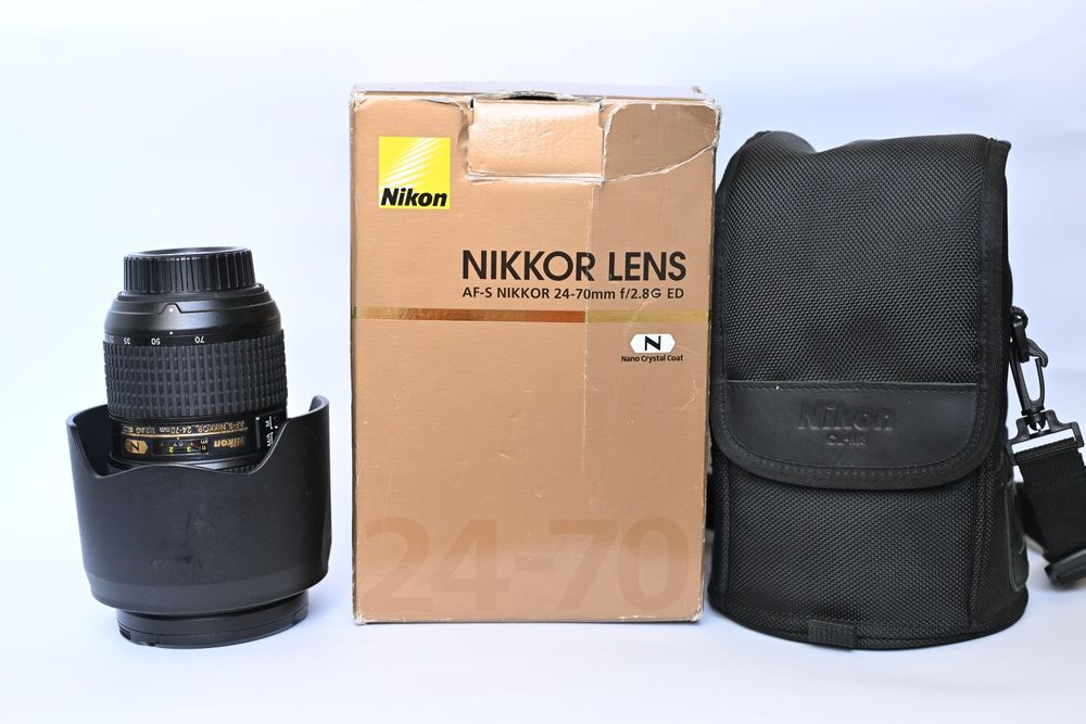nikon 24 70mm f2,8 g ed - купить объективы - Цена на OLX.ua