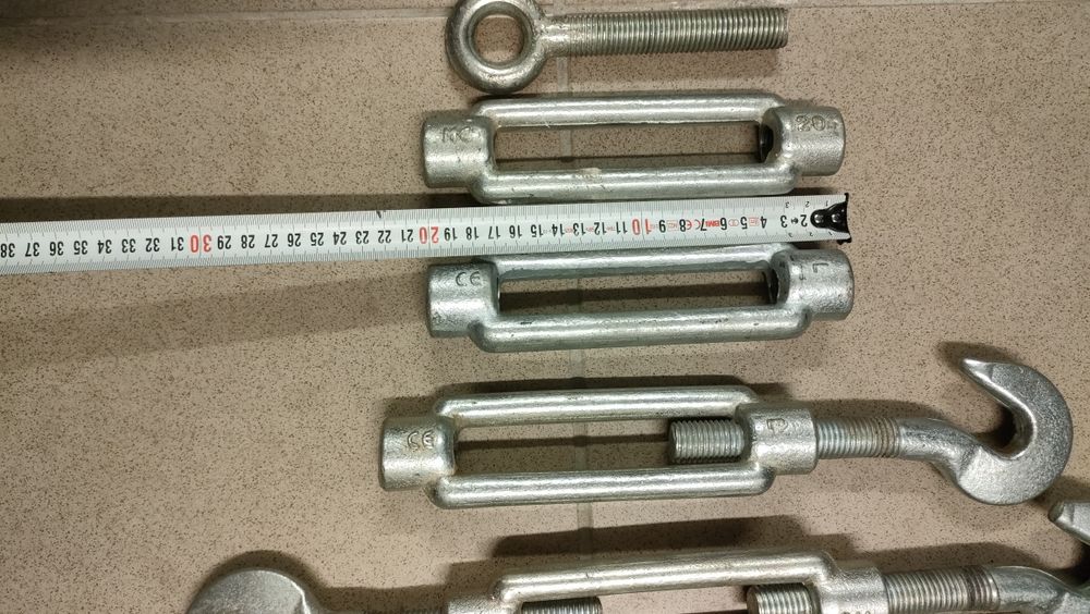 Śruba rzymska napinacz naciąg hak