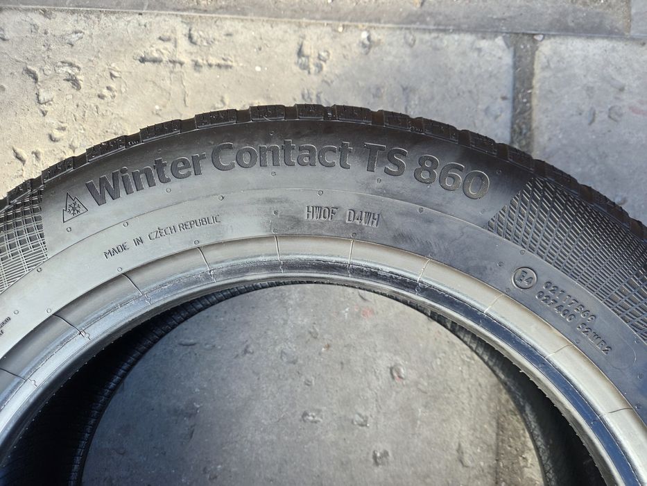 Шини зимові 205/65/r17,Continental Winter Contact TS860, 2019р..