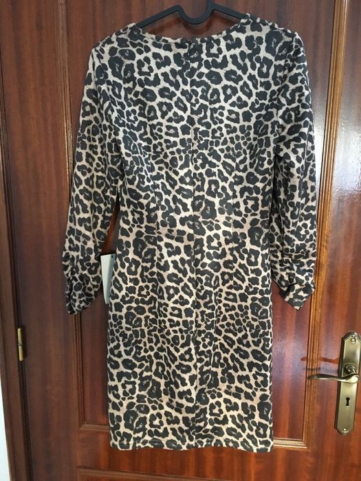 Vestido festa Animal Print