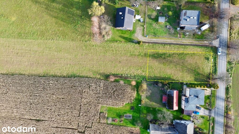 Działka budowlana 800 m² | Rudzica
