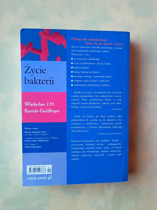 Życie bakterii - Wydawnictwo PWN