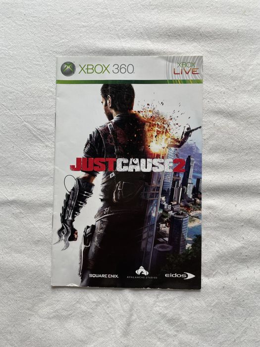 Manual Just Cause 2 - Xbox 360 [Envio grátis]