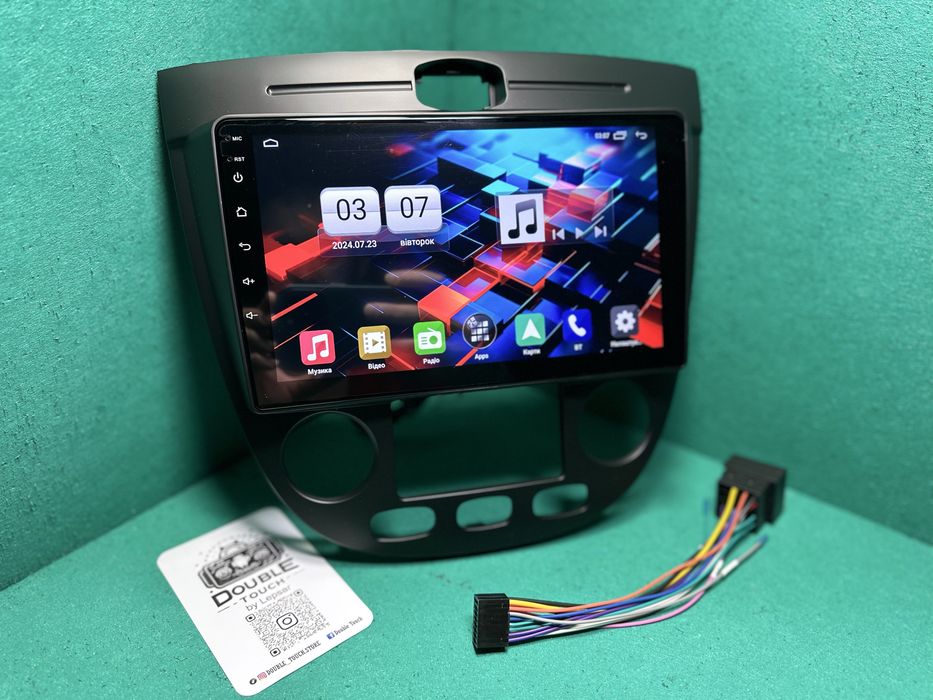 Андроид магнитола для Chevrolet Lacetti на всі панелі,CarPlay