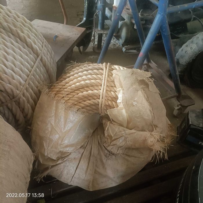 Barcos-Cabos/cordas de poliester - amarração/manobras - Diam 22 mm