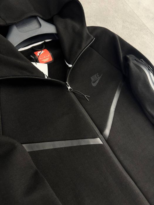 Мужская спортивная зипка найк nike teach fleece