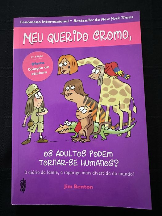 Livro Meu Querido Cromo N° 5 - Os adultos podem tornar-se humanos? (com coleção de stickers)