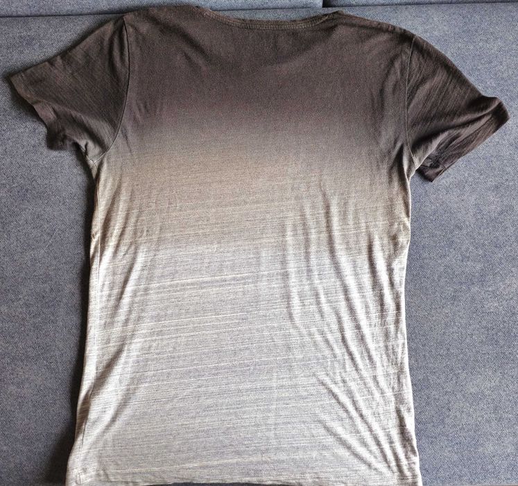 Szaro-czarny T-shirt Esprit