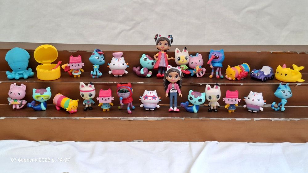 Набор фигурок 26 шт Кукольный домик Габби Габи Габбі Габі Gabby