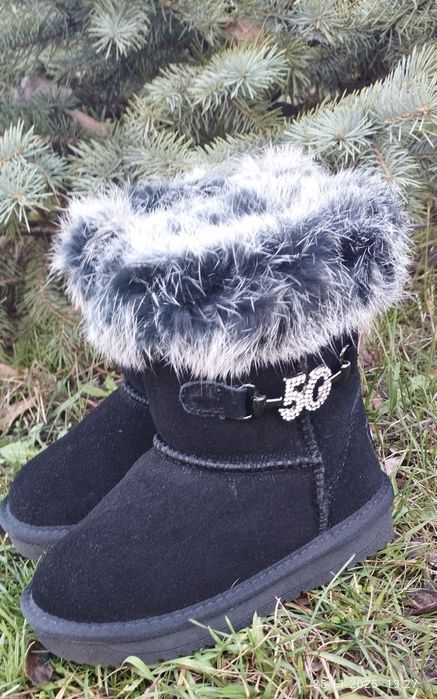 Дитячі уггі з натуральної замші, можна для двійні