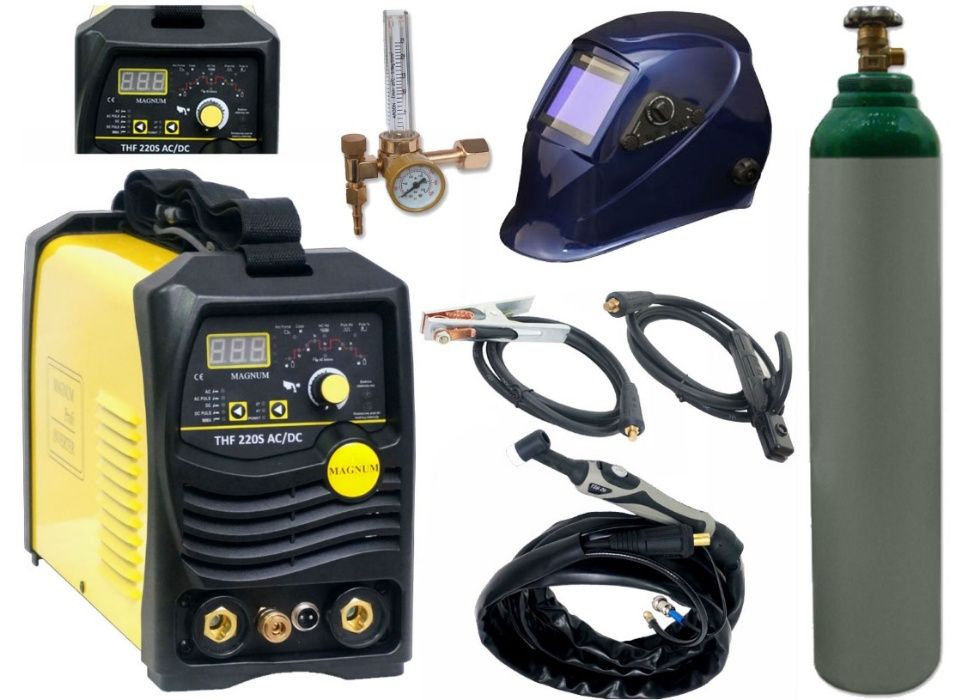 tig spawarka 200 A 60% AC DC PULS ZESTAW wysyłka